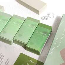 6pcs/Box Gradient Color Eraser Charming And Practical Study Stationery Suitable For Office And Classrooms - Multicolor - View 3