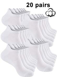 6/10/20/30/50/80 双男士踝袜 M 码和 L 码柔软低帮袜小标签防滑袜