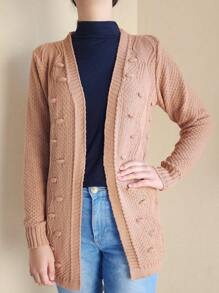 Women Lightweight Cardigans - Rosa Oxidada - Ver 1