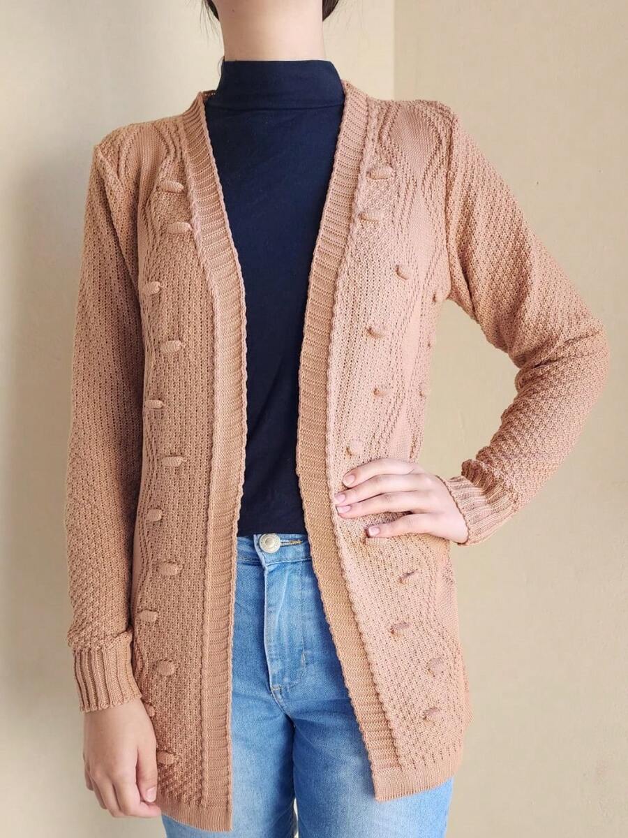 Women Lightweight Cardigans - Rosa Oxidada - Ver 1