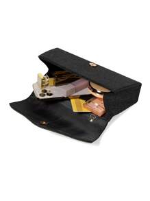 Crystal Decor Shiny Women's Clutch Evening Bag, Perfect For Parties, Weddings, Balls, Dinners/Banquets, Matching With Wedding Dresses, Formal Attire, Prom Gowns, Birthday Outfits, Women's Party Dress