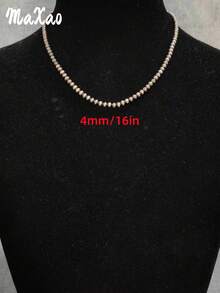 女士复古西部乡村串珠项链，牛仔风格，适合分层佩戴，非常适合度假，店内还有更多热卖商品 - 混合色 - 查看 14