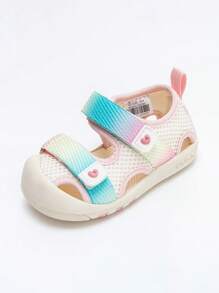 mini bala 兒童防滑透氣網格運動涼鞋，男女皆宜