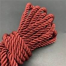 5碼6mm 3股尼龍繩聚丙環繩，適用於家庭裝飾配件DIY手工織品家紡裝飾 - Pick colors - 查看 8