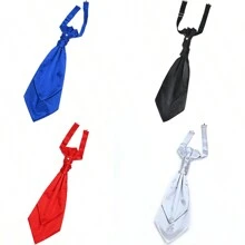 Paquete de 2 corbatas de ancho de 12cm con colores al azar para hombre, adecuado para traje de etiqueta europeo o americano en bodas y banquetes, ropa formal para eventos de alojamiento de hombres, actuaciones en el escenario - Multicolor - Ver 13
