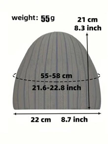 1 件针织帽，采用提花设计，包括骨骼、器官、肋骨和元素，适合 Y2K 风格的女性，非常适合嘻哈派对、街头服饰、秋冬季节。这款针织帽可保暖，适合户外骑行、钓鱼、节日、表演等休闲活动。这将是一份理想的礼物。万圣节 - 十字 - 查看 7