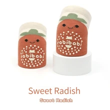 2 piezas Conjunto de rodilleras y coderas con diseño de dibujos animados y calentadores de piernas antideslizantes, para bebés y niños pequeños que gatean - Multicolor - Ver 9