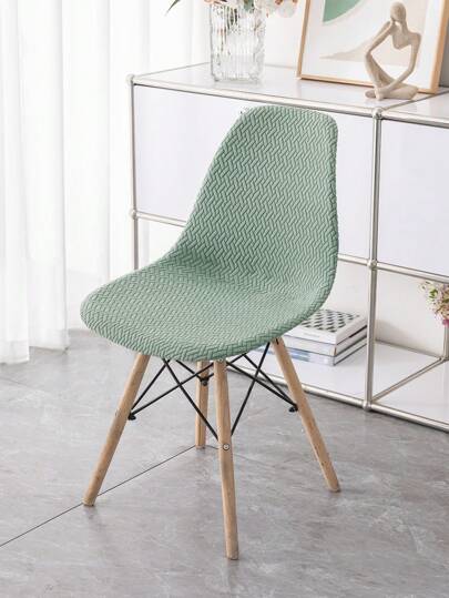 1 pieza/2 piezas/4 piezas Funda de silla con patrón a cuadros abstracto, funda elástica de ajuste completo para silla de comedor, decoración del hogar universal, para todas las estaciones, resistente al desgaste, antiensuciamiento, antirasguños de gato, engrosada, antipolvo, alta elasticidad