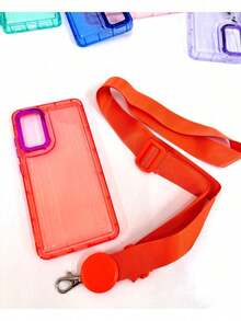 Basic Phone Cases - 透明+灰繩 - 查看 3