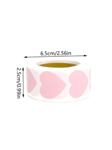 500入組/1卷卡通圖形禮品包裝貼紙可愛生日派對信封貼紙 - 彩色 - 查看 5