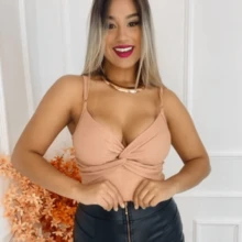 CHEERFLOR Women Bodysuits - Rusty Rose - View 3
