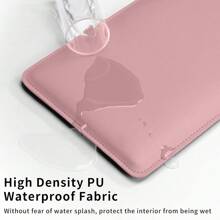 1pc Sleeve Bag For Laptop, 12/13/14/15/16 Inch,  Laptop Liner Bag, Bag Accessories For  Air/ Pro/ - Pink - View 6