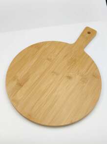 1入優質竹製砧板，創意家用圓形砧板，水果砧板，牛排盤，比薩盤寶藏配菜砧板 - 多重規格 - 查看 8