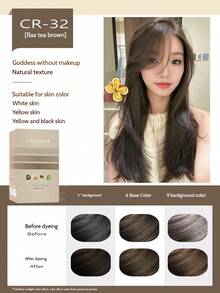 Crema de tinte CAYIROM grande con doble empaque para acondicionar el cabello sin amoniaco para cabello blanco, cobertura gris de cera de color de cabello, colores de superior en verano con conjunto de herramientas de teñido, crema de tinte de esencia de planta, productos para el cabello adecuados para TODOS los tipos de cabello en salón de belleza y DIY hogar especial - Multicolor - Ver 10