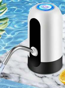 Bomba de Agua eléctrica embotellada inalámbrica Inteligente Bomba de Agua Inteligente dispensador de Agua Inteligente Bomba de Agua automática - Blanco - Ver 2