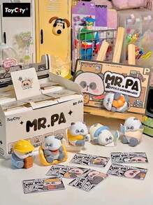TOYCITY Toy City Mr. PA Teacher's Part-Time Week Series Toy, Cute Panda Figure For Anime Fans And Collectors - Mr. PA's Part-time Job Week - View 11