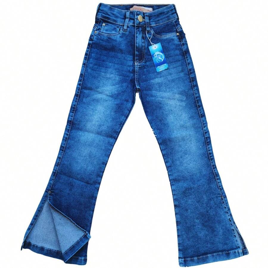 Young Girls Pants - 藍色 - 查看 1