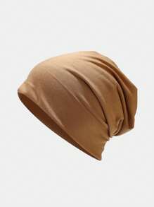 (Customized) One Personalized Solid Color Beanie Hat, Fashionable Thin Double-Layered Youth Cold Cap, Suitable For Daily Use, Custom Fit For Couples,Durable,Cute,Adorable,Colorful,Y2K,Stylish,Unisex,Casual,Hipster,Custom,Personalized,Unique,Customized,Ideal Gifts For Him,Ideal Gifts For Her,Boyfriend,Girlfriend,Family,Friends,Grandparents,Children,Her,For Anniversaries,For Birthdays,For Weddings,For Graduation,For Housewarming - Multicolor - View 13