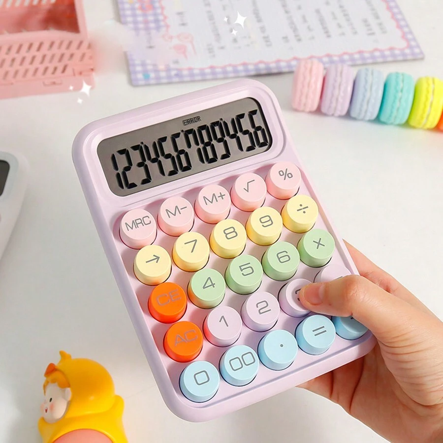 1 Máy tính bàn phím cơ hiệu suất cao dành cho văn phòng và sinh viên, chạy bằng pin thứ 7 (Không bao gồm pin) - 1 cái - Xem 1