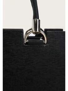 Women Top Handle Bags - Black - View 5