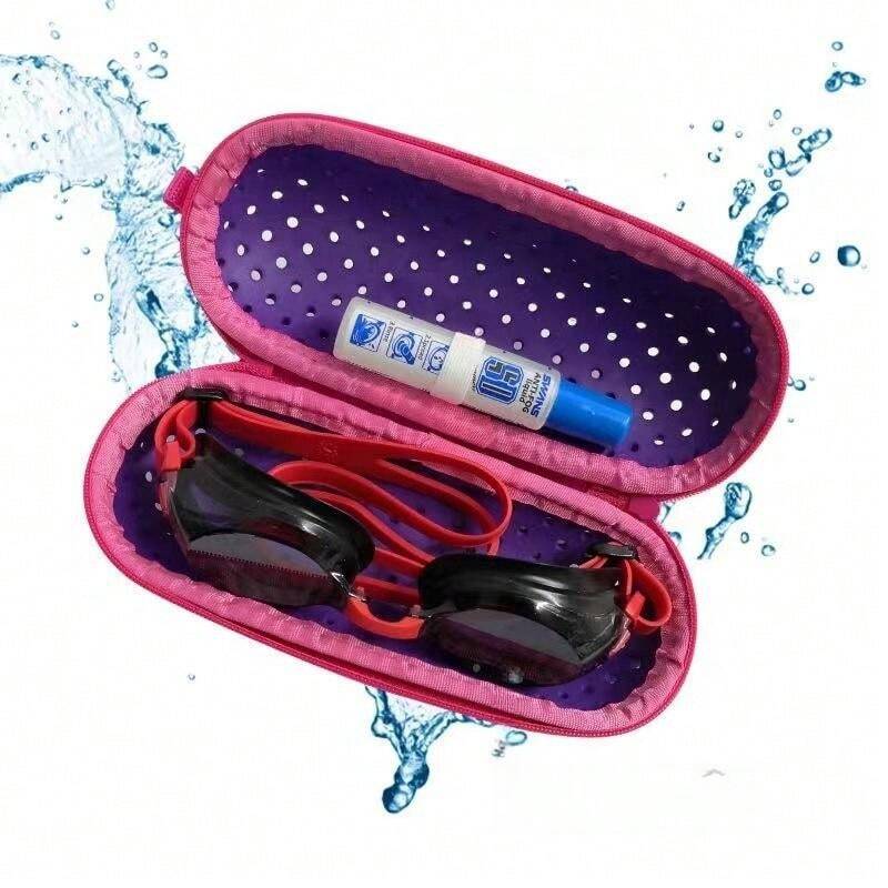 Swimming Goggles Storage Box, Breathable And Lightweight, EVA Hollowed