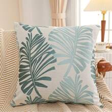 New INS Style Decorative Sofa Cushion Covers With Plant & Floral Patterns, Soft Cushion Pillowcases For Sofa, Bed Or Chair