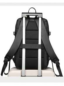 1pc Black Basketball Backpack, Large Capacity Casual Laptop Bag, Multi-Function Business Commuting Day Pack Hiking Fall Travel Christmas Winter Gifts Holiday Thanksgiving Gifts For Men Men Gifts Multi-Functional Outdoor Portable Fashionable Casual Man Computer Sports Bag Vacation Student Dad Gifts Boyfriend Gifts Goyard Funny Gifts Chest Bag For Men Side Bags For Men Satchel Bag Leather Bag Hobo Bag Hip Bag