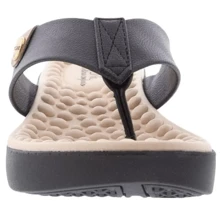 Modare Ultra Comfort Women's Comfort Slipper Fasciitis Spur Massager Insole - 黑色 - 查看 4