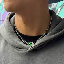 Women Pendant Necklaces - 黑色 - 查看 2