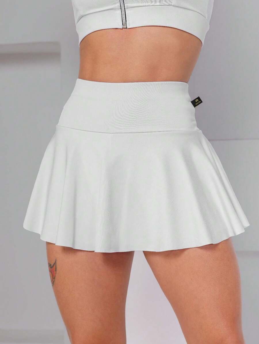 Women Sports Skirts & Skorts - White - View 1
