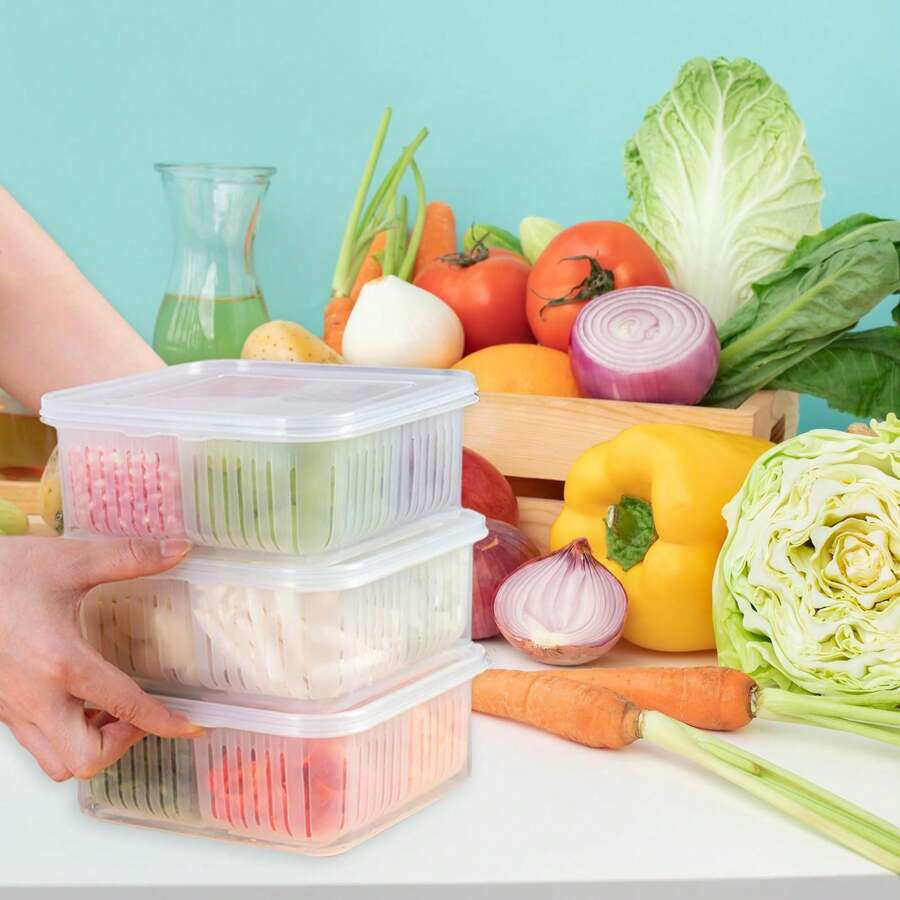 KICHOUSE 12-tlg Aufbewahrungsbehälter 0.5L - Transparent Mit Deckel Für Snacks & Mehr