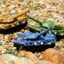 1 szt. Model zabawki czołgu odporny na upadek Zabawka czołgu Prezent urodzinowy, zabawki, zabawka czołgu, Mincraft, figurki zapaśnicze, broń zabawkowa, proca, zabawka samolot