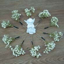 2-20pieces Baby's Breath Hair Pin, Gypsophila Hair Pin, Baby's Breath Bridal Hair Pin, Bridal Hair Accessories, Dried Flower Hair Pins