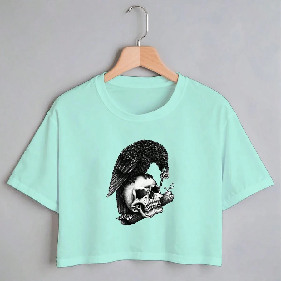 Women T-Shirts - 薄荷綠 - 查看 1