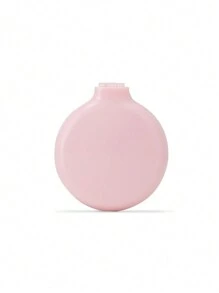 Soft Foldable Mirror Purse Brush - Baby Pink - View 2