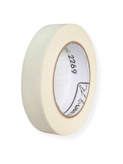 Cinta Masking Tape Uso General 24mm 50 metros Natural Accesorio Herramienta