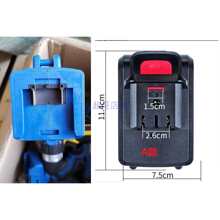 Taladro eléctrico recargable, taladro de litio para uso doméstico, destornillador eléctrico. Destornillador eléctrico multifuncional de mano. - Azul - Ver 4