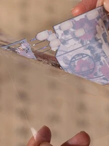 3pcs/Bag Stickers Scrapbook Supplies,Chinese Style Ancient Traditional Attic Lantern Stickers,PET Waterproof Material Hot Stamping Process,Decorative Notebook Photo Frame Phone Case Background Paper Garbage Magazine,Personalized Stickers,School Supplies,Christmas Gifts,Gifts For Women,Brain Rot,Scrap Book Supplies,Cute Stationery Stickers,Scrapbook Supplies