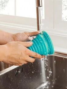1pc Drain Blockage Tool For Sewer Pipeline, Sink And Toilet Plunger, Bathroom Sink Drain Filter