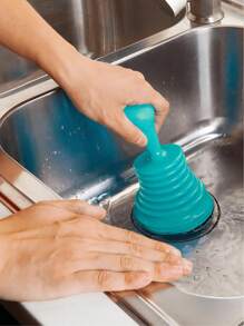 1pc Drain Blockage Tool For Sewer Pipeline, Sink And Toilet Plunger, Bathroom Sink Drain Filter