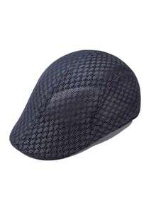 1pc Unisex Mesh Beret Hat, Outdoor Spring/Summer/Autumn Sun Protection Breathable Bucket Hat With Hollow-Out Design, Solid Color - Beret Mesh Hat - View 4