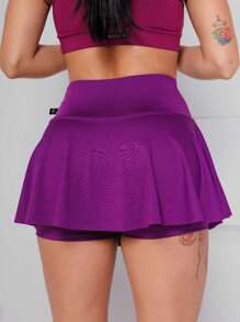 Women Sports Skirts & Skorts - Purple - View 2