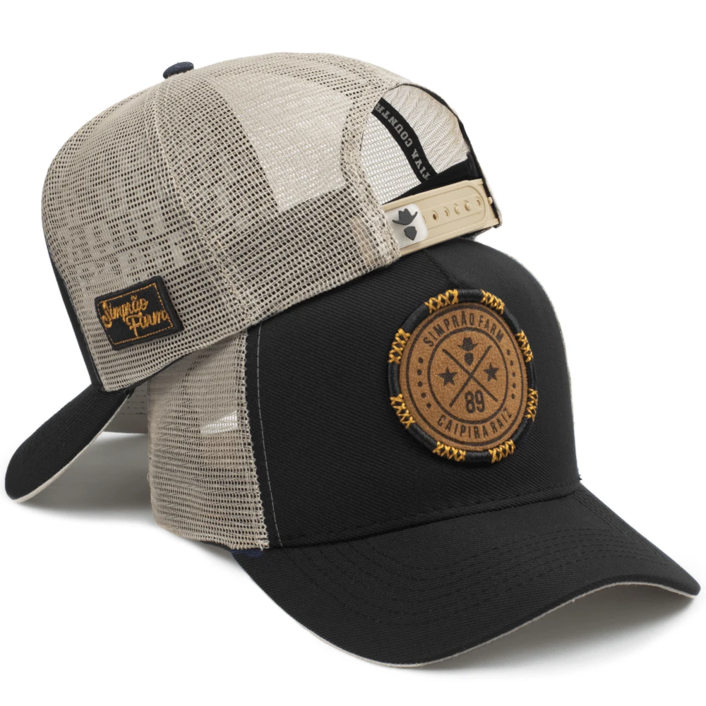 Men Baseball Cap - Black - View 1