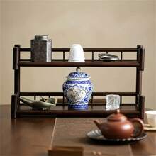 中国青花瓷糖罐或奶粉罐，用于储存各种糖果、茶叶、谷物等。圣诞礼物，学校用品 - 青花 - 查看 6