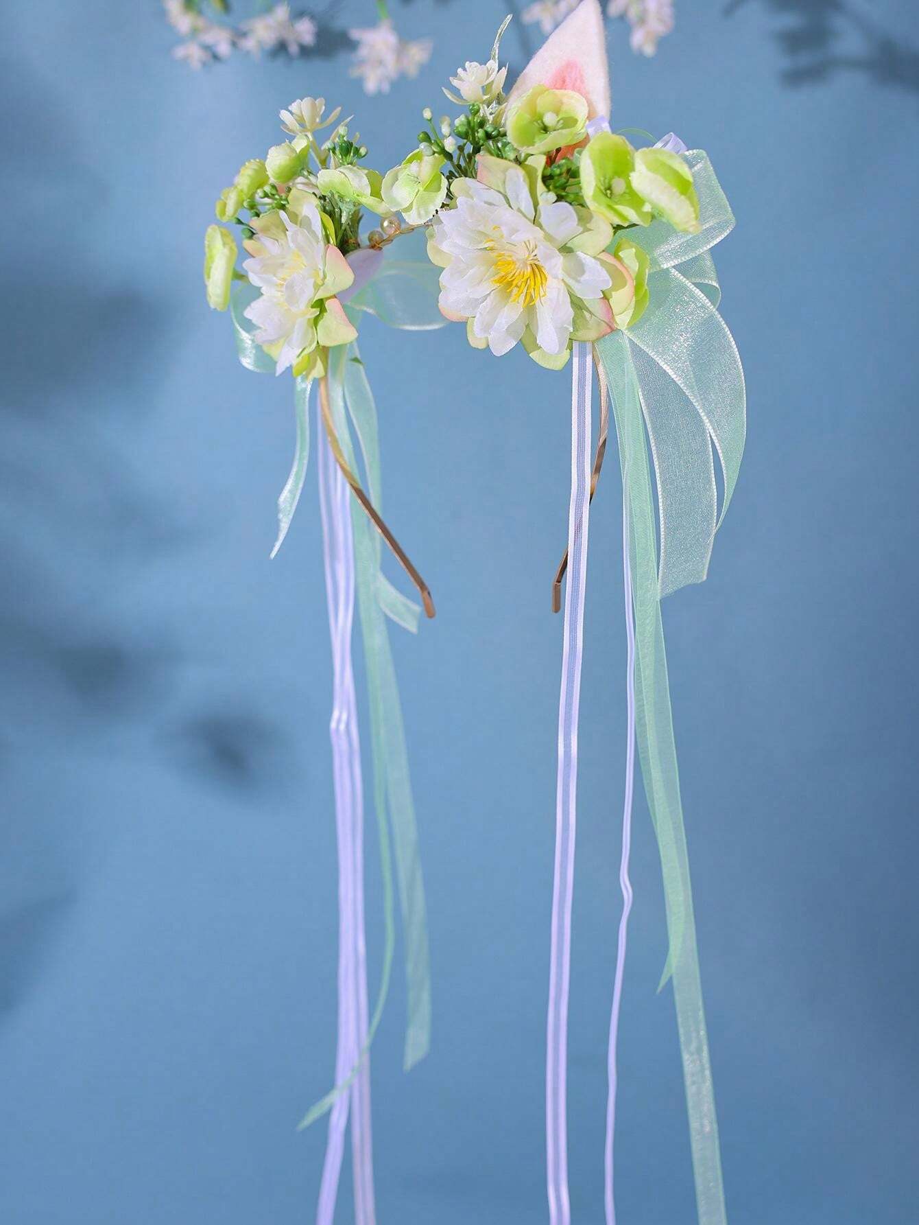 Couronne de fleurs souple pour bébé, enfant et femme | Boutique Magique