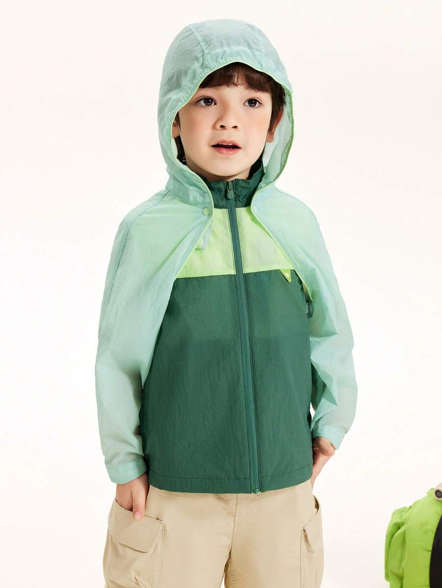 mini bala Unisex Children's Sun Protection Jacket Vest For Babies - Green - View 1