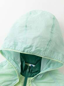 mini bala Unisex Children's Sun Protection Jacket Vest For Babies - Green - View 6