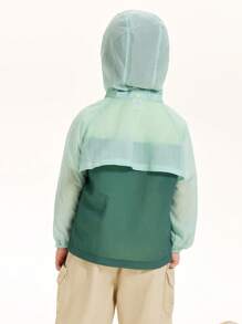 mini bala Unisex Children's Sun Protection Jacket Vest For Babies - Green - View 2