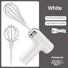 Batteur électrique d'œufs rechargeable USB, mousseur à lait pour café sans fil et manuel, mousseur à cappuccino, mélangeur, outil de pâtisserie, ustensile de cuisine, accessoire de cuisine, ustensile de cuisine domestique - Batteur à œufs électrique, mélangeur à café portatif sans fil - Voir 8