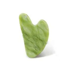 Gua Sha Facial Tools - Massage Tool - Jawline Sculptor - Face Sculpting Tool For Your Skincare Routine - Jade Gua Sha - Multicolor - View 1